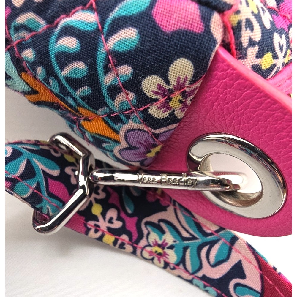 Vera Bradley Carson Mini Shoulder Bag Crossbody Purse - Kaleidoscope Pink - Picture 4 of 11